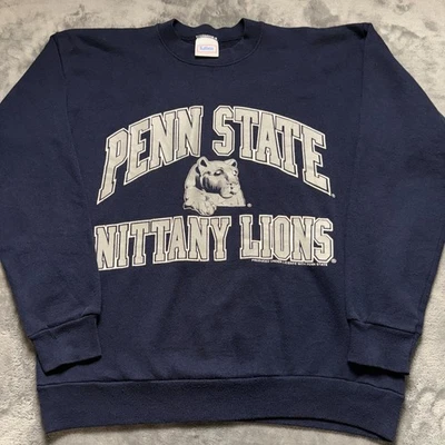 Sudadera De Colección Penn State Nittany Lions Para Hombre Grande Azul Marino Fútbol NCAA Foto 1 de 4