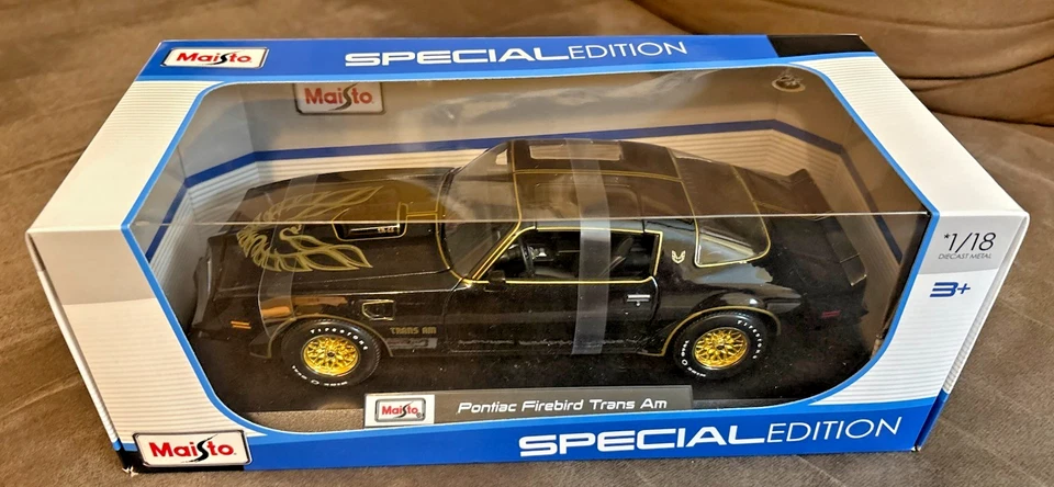 Maisto 1 18 1978 Pontiac Firebird Trans Am Black 31464 Diecast Model Car Special