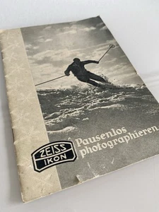 Zeiss IKON ! Photoratgeber Pausenlos fotografieren - Werbebroschüre ca. 1930 er - Bild 1 von 16