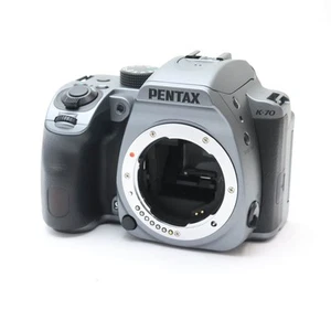 PENTAX K-70 Body Silky Silver -Near Mint- #592 - Picture 1 of 12