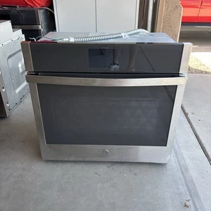 GE Profile PTS7000SN4SS 30" Stainless Steel Single Smart Electric Wall Oven WiFi - Picture 1 of 6