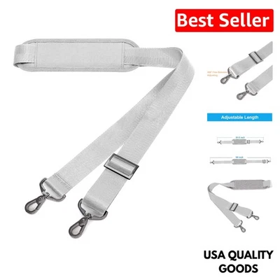 Universal Gray Shoulder Strap, 56 Inches, for Crossbody and Messenger Bags - Image 1 of 4