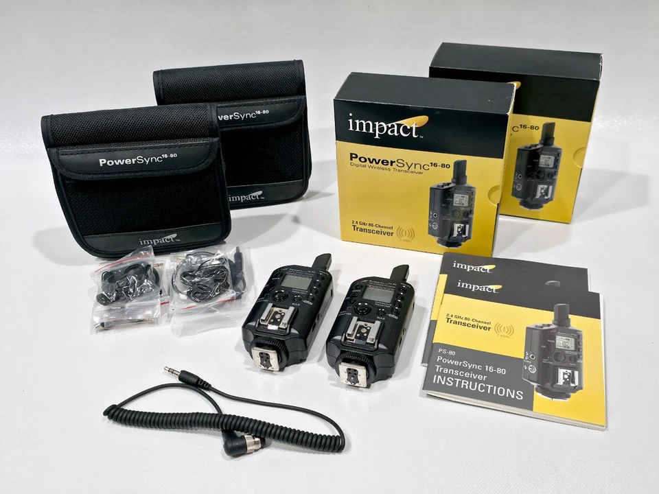 Transmisor Impact PowerSync 16-80 canales - Juego de 2 Foto 1 de 1