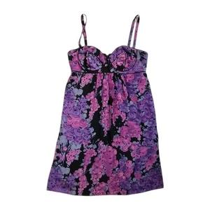 Rebecca Taylor Silk Bustier Floral Slip Style Dress size 10 - Picture 1 of 9