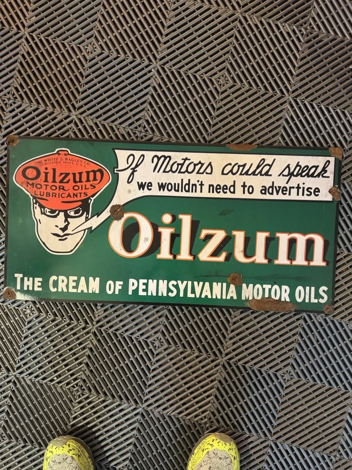 старинный стиль амбара найти вид Oilzum моторное масло дилер сервис продажи знак - Изображение 1 из 1
