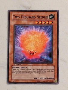Two Thousand Needles | AST-027 | 1st Edition | Lightly Played | Yu-Gi-Oh Card - Picture 1 of 2