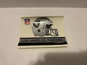 Vintage 80’s Los Angeles Raiders Large Helmet Sticker With NFL Logo 5.5” X 7.25” - Picture 1 of 7
