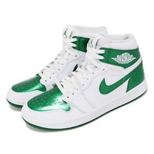 Nike Air Jordan 1 High G AJ1 Pine Green Men Golf Waterproof Shoes DQ0660-130