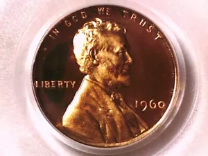 1960 Proof Lincoln Memorial Cent PCGS PR 67 DCAM Small Date 9941055 - Picture 1 of 3