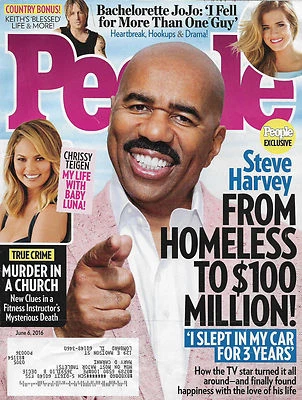 People Magazine June 6 2016 Steve Harvey The Return of Roots Keith Urban  - Image 1 of 2