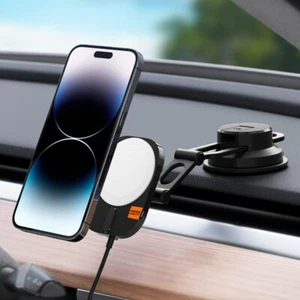 Per Apple iPhone 16/15/14/13/12 | Supporto cruscotto Spigen OneTap Pro 3 MagFit - Foto 1 di 8