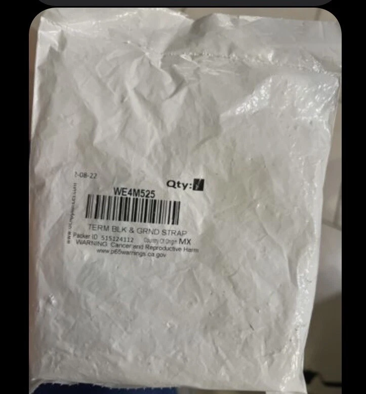 Genuine GE WE4M525 Washer Dryer Combo Term Blk & Grnd Strap 1974274 AH3499706... - Image 1 of 1