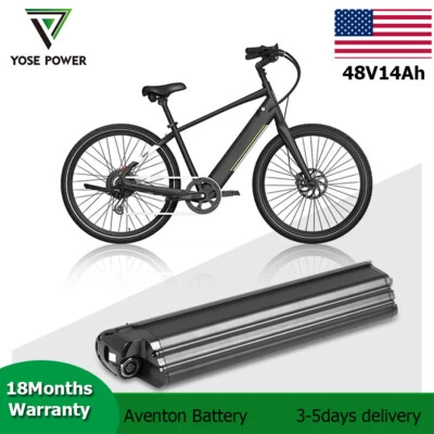 EQIKEPOWER Aventon Pace 500.2 500.3 500.3 Step-Through Ebike Battery 48V 14Ah Electric Bike