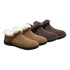 【SALE】UGG Slippers Womens Men Australian Sheepskin Moccasins Slip On Ankle Boots - Picture 1 of 13