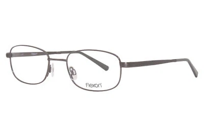 Flexon Clark 600 033 Anteojos Para Hombre Gunmetal Borde Completo Piloto Marco Óptico 50mm Foto 1 de 4