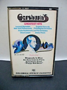 George Gershwin's Greatest Hits Cassette Columbia Masterworks 16 11 0130 USED - Picture 1 of 5
