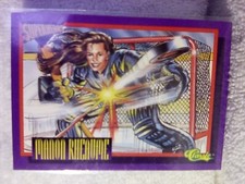 1993 Classic Hockey Manon Rheaume RC Insert SS2.