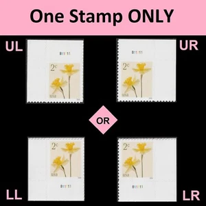 US 5898 Flowers Daffodils 2c plate single MNH 2024 - Picture 1 of 1