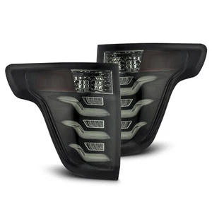 AlphaRex PRO Jet Black L.E.D. Taillights for 2013-2015 Ford Explorer - Picture 1 of 12