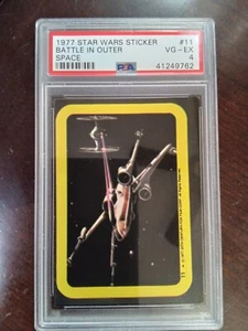 1977 Topps Star Wars 1st Series Trading Card Sticker #11 PSA 4 #41249762 - Bild 1 von 2