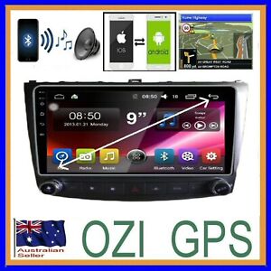 for LEXUS IS250 2006-2009 GPS WIRELESS CARPLAY ANDROID AUTO DAB+ DVR TPMS