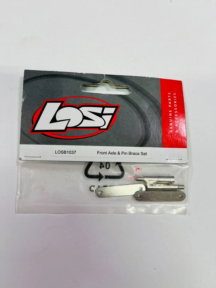 Team Losi Front Axles Front and Rear Suspension Pin Braces Mini T 1.0 LOSB1037 - Image 1 of 1