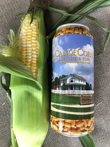 AUTHENTIC FIELD OF DREAMS OUTFIELD SOUVENIR CAN OF CORN WITH COA DYERSVILLE IA - Picture 1 of 12