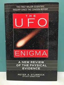 "The UFO Enigma" by Peter A. Sturrock 1st/1st HC/DJ 1999 - Picture 1 of 12
