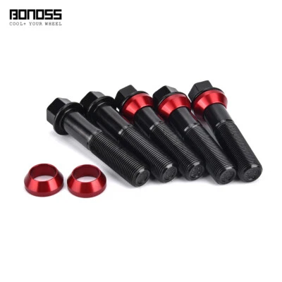 Fits Mercedes V167 GLE GLE350 GLE450 GLE580 GLE43 GLE63 Lug Bolts M15x1.25 5 Pc - Imagem 1 de 4