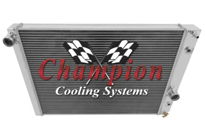 2 Row Kool Champion Radiator for 1989 - 1996 Chevrolet Corvette V8 Engine - Image 1 of 4