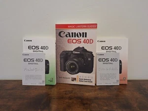 CANON EOS 40D MANUALS / REFERENCE GUIDES - Picture 1 of 2
