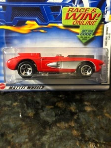 Hot Wheels 021 Corvette SR-2, 2002 First Editions 9/42, Variant Race & Win mint - Bild 1 von 3