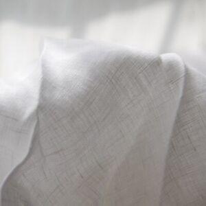 Linen Bed Sheets Washed French Linen Breathable and Durable for 1PC Flat Sheet