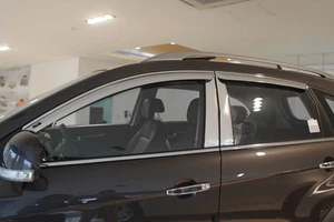 Autoclover Chrome weather shields for 2006 ~ 2017 Holden Captiva 7 Series I & II - Picture 1 of 12