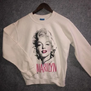 Freeze Marilyn Monroe Portraid Pullover Damen Gr. S Vintage 1985 - Bild 1 von 8