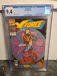 Marvel Comics  X-FORCE # 2 CGC 9.4 ! 2nd Appearance of Deadpool !! wolverine men - Picture 1 of 6