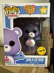 Funko Pop! Animazione: Care Bears 40th - Care-A-Lot Bear #1205 - CHASE - Foto 1 di 6