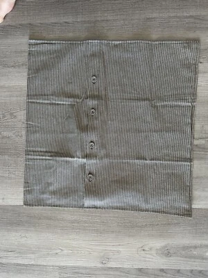 Ikea Kristiane Pillow Cover Grey White Pinstripe Throw Pillow Cushion Cover  - Image 1 of 4