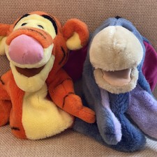 Tigger And Eeyore Plush Hand Puppets