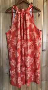 SHEIN Sleeveless Orange Beach Dress Womens XL - Picture 1 of 14
