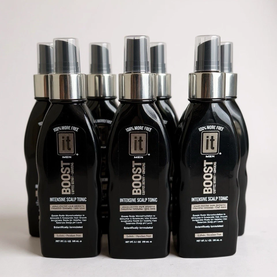 It Boost Men’s Intensive Scalp Tonic Spray 5.1 oz - Thinning Fine Hair - Lot 7 - Image 1 of 1