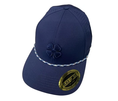NUEVO Trébol Negro Live Lucky Manhattan #1 Cuerda Azul Marino Ajustable Snapback Sombrero de Golf Foto 1 de 2
