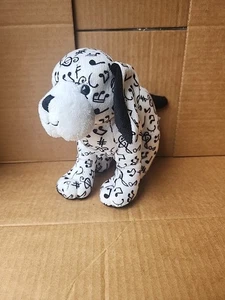 Webkinz Musical Notes Ganz Puppy Dog Stuffed Plush NO CODE - Picture 1 of 8