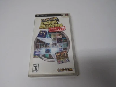 Capcom Classics Collection Remixed (Favorites) PSP with case and game manual - Image 1 of 2