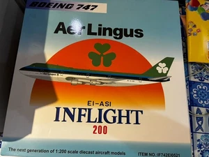 inflight 200 747 aer lingus EI-ASI - Picture 1 of 3