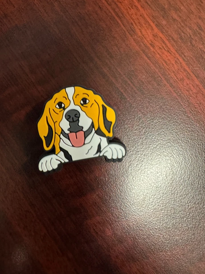 BEAGLE PERRO COCODRILO Zapato Charm Foto 1 de 1