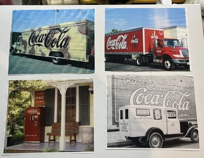 Lot of Vintage Coca-Cola Prints 8x10  QTY4  - Image 1 of 4
