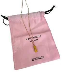 Kate Spade Hit The City Taxi Pendant Necklace - Picture 1 of 8