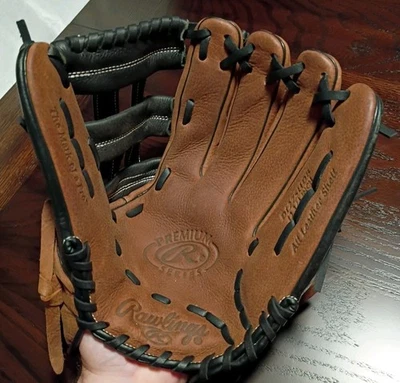 "Guante de béisbol softbol derecho Rawlings D1275HDB Premium Series 12,75"" 🤚 lanzamiento" Foto 1 de 4