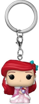 Funko Llavero: Disney Princess Holiday - Ariel [Juguete Nuevo] Llavero, Figura Vinilo Foto 1 de 2